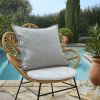 Housse de coussin 60x60 cm Polypropylène NAÏA Galet