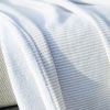 Fouta avec franges 95x180 cm Coton tissé teint + éponge NAËL Nénuphar