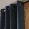 Rideau 140x180 cm Occultant + polaire BJORN Minuit
