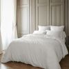 Housse de couette 260x240 cm Bambou SALOMÉ Chantilly