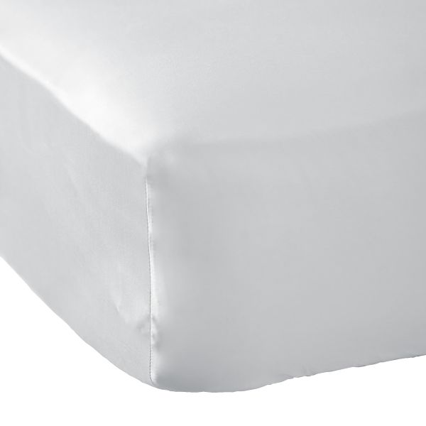 Drap housse 140x190 cm Bambou SALOMÉ Chantilly