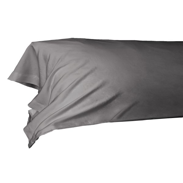 Taie de traversin 85x185 cm Bambou SALOMÉ Granit