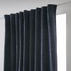 Rideau galon fronceur 140x260 cm Occultant + polaire BJORN Minuit