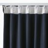 Rideau galon fronceur 140x260 cm Occultant + polaire BJORN Minuit