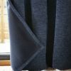 Rideau galon fronceur 140x260 cm Occultant + polaire BJORN Minuit