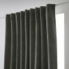Rideau galon fronceur 140x260 cm Occultant + polaire BJORN Romarin