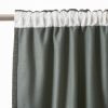 Rideau galon fronceur 140x260 cm Occultant + polaire BJORN Romarin