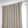 Rideau galon fronceur 140x260 cm Occultant + polaire BJORN Pampa
