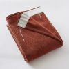 Rideau galon fronceur 140x260 cm Occultant + polaire BJORN Terracotta