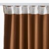 Rideau galon fronceur 140x260 cm Occultant + polaire BJORN Camel