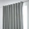 Rideau galon fronceur 140x260 cm Occultant + polaire BJORN Eucalyptus