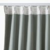 Rideau galon fronceur 140x260 cm Occultant + polaire BJORN Eucalyptus