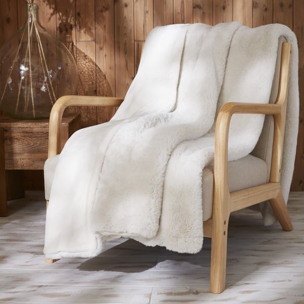 Plaid 140x200 cm Polyester SVEN Ours polaire