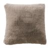 Coussin déhoussable 45x45 cm Polyester SVEN Loutre