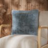 Coussin déhoussable 45x45 cm Polyester SVEN Bleu arctique