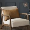 Coussin déhoussable 40x60 cm Slub SIXTINE Camel