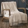 Plaid 180x220 cm Slub SIXTINE Pampa