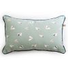 Coussin déhoussable avec passepoil 30x50 cm Coton PETITS PAPIERS