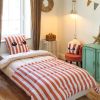 Parure de lit (Housse de couette + 1 Taie d'oreiller) 140x200 cm Coton imprimé FRESH POPCORN
