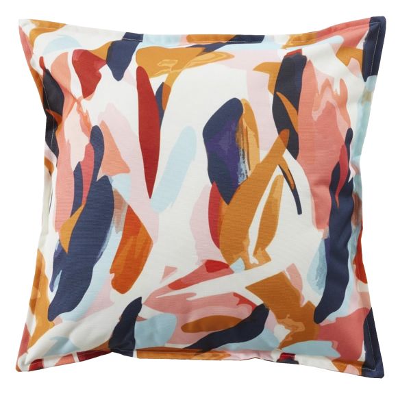 Housse de coussin 45x45 cm Polyester imprimé + enduction JULIANNE