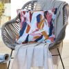 Housse de coussin 45x45 cm Polyester imprimé + enduction JULIANNE