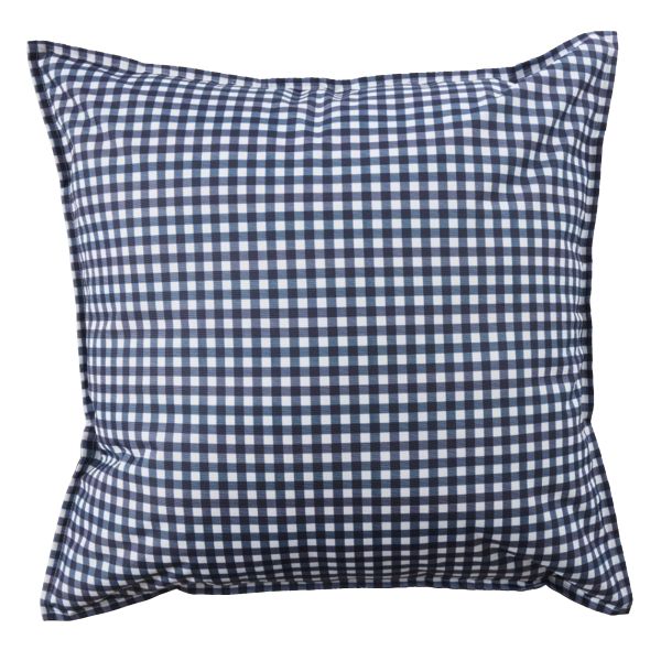 Housse de coussin 60x60 cm Polyester imprimé + enduction VICKIE Minuit