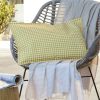 Housse de coussin 40x60 cm Polyester imprimé + enduction VICKIE Soleil