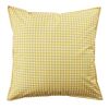 Housse de coussin 60x60 cm Polyester imprimé + enduction VICKIE Soleil