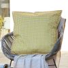 Housse de coussin 60x60 cm Polyester imprimé + enduction VICKIE Soleil
