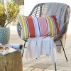 Housse de coussin 40x60 cm Polyester imprimé + enduction BIANCA Soleil