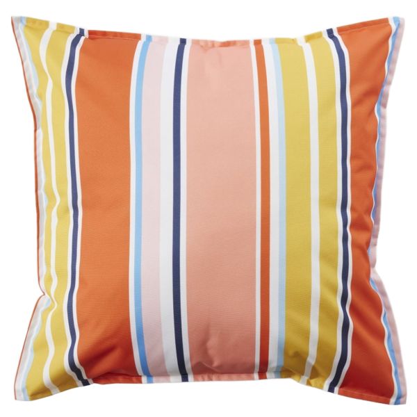 Housse de coussin 60x60 cm Polyester imprimé + enduction BIANCA Soleil