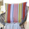 Housse de coussin 60x60 cm Polyester imprimé + enduction BIANCA Soleil
