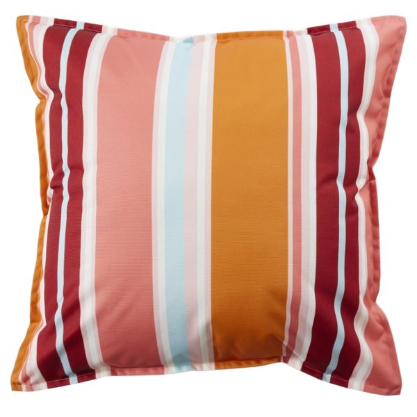 Housse de coussin 60x60 cm Polyester imprimé + enduction BIANCA Feu