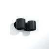 Applique Aluminium Noir G9 2 Orbis