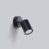 Applique Acier Noir GU10 1 Lemmi