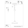 Suspension Acier Noir E27 1 Zuma
