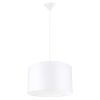Suspension Tissu Blanc E27 1 Nova 40