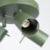 Plafonnier Acier Vert Olive GU10 3 Ring