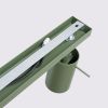 Plafonnier Acier Vert Olive GU10 4 Ring