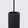 Suspension Aluminium Noir GU10 3 Karbon Line