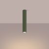Plafonnier Aluminium Vert Olive GU10 1 Karbon 40