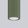 Plafonnier Aluminium Vert Olive GU10 1 Karbon 40