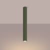 Plafonnier Aluminium Vert Olive GU10 1 Karbon 60