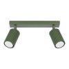 Plafonnier Aluminium Vert Olive GU10 2 Karbon