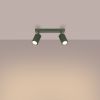 Plafonnier Aluminium Vert Olive GU10 2 Karbon