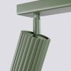 Plafonnier Aluminium Vert Olive GU10 3 Karbon Line