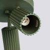 Plafonnier Aluminium Vert Olive GU10 3 Karbon