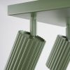Plafonnier Aluminium Vert Olive GU10 4 Karbon