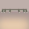 Plafonnier Aluminium Vert Olive GU10 6 Karbon