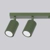 Plafonnier Aluminium Vert Olive GU10 6 Karbon
